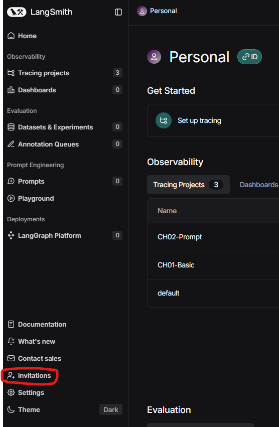 Langsmith start Guide 1