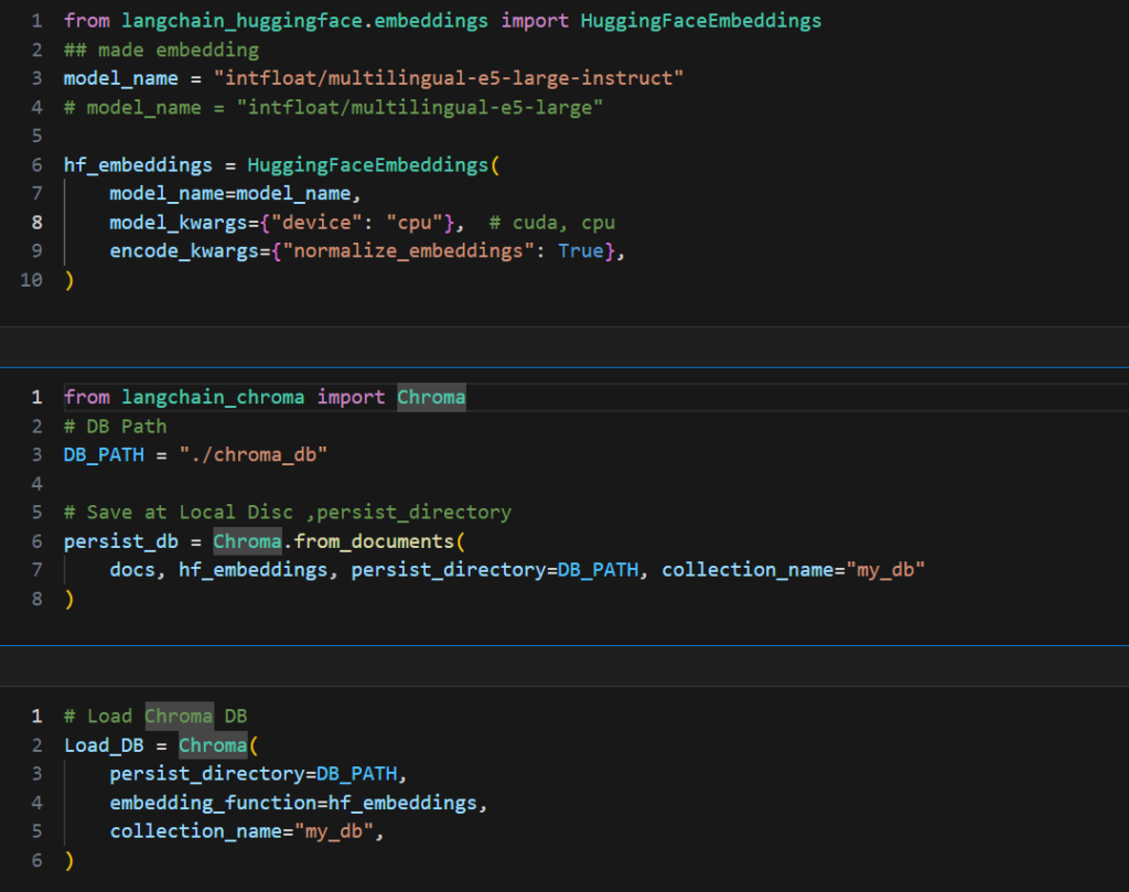 RAG Project Embedding and Vector DB Save